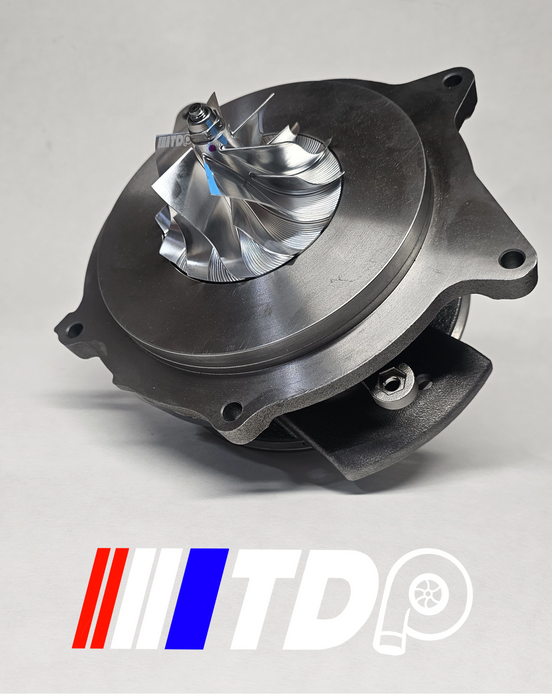 17-23 Chevy Duramax L5P Turbo CHRA With Stock Billet Wheel and 10 Blade Turbine image 0