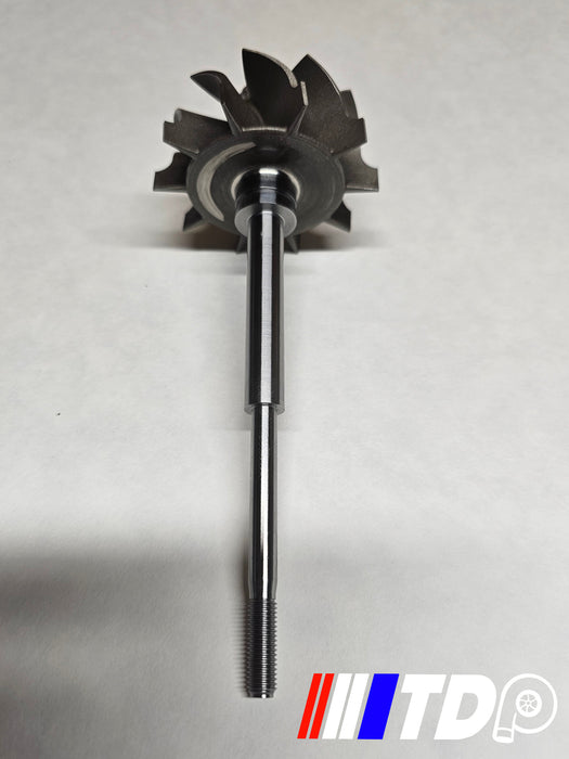 New 2007-2012 Dodge Cummins Holset HE351VE Upgraded 10 Turbine Shaft image 0