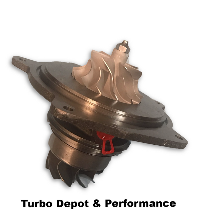 New Ford Powerstroke 08-10 6.4L Borg-Warner Stock Low-Side CHRA for Turbo image 0