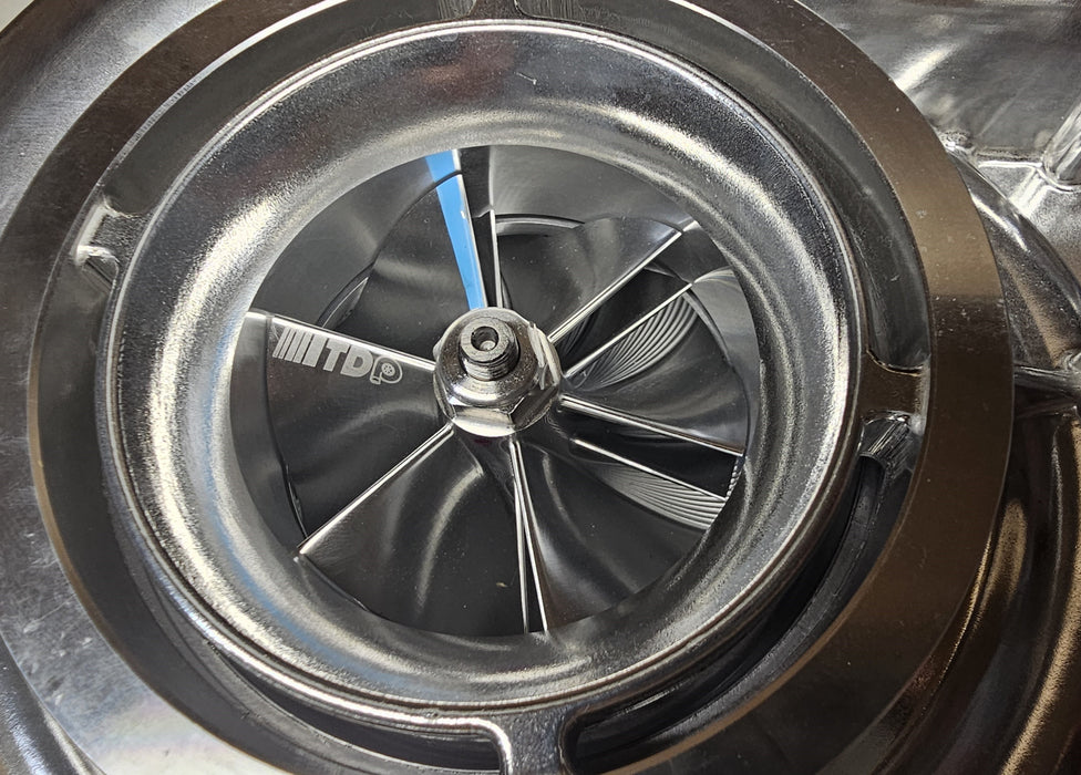 New Turbo for Chevy Duramax LLY LBZ LMM 04-10 6.6 64MM Billet Wheel w 9 Blade image 4