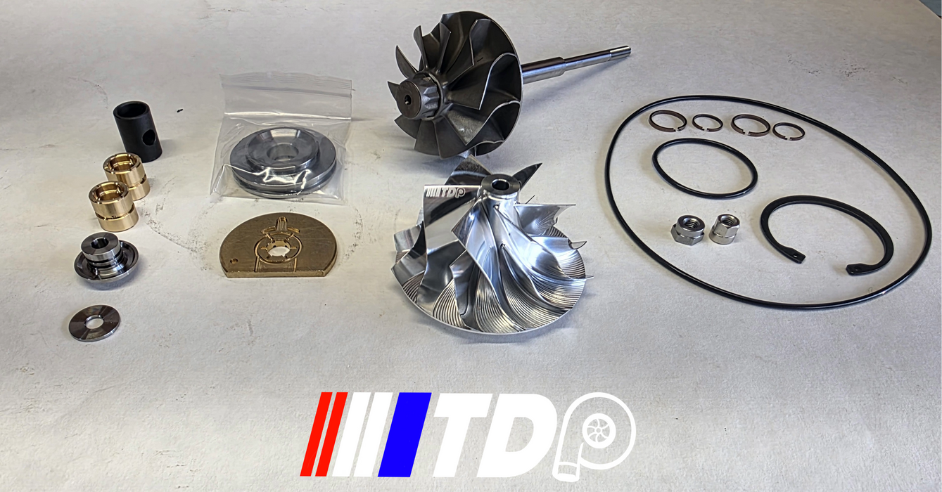 17-23 Chevy Duramax L5P Turbo Rebuild Kit With Billet Wheel and 10 Blade Turbine