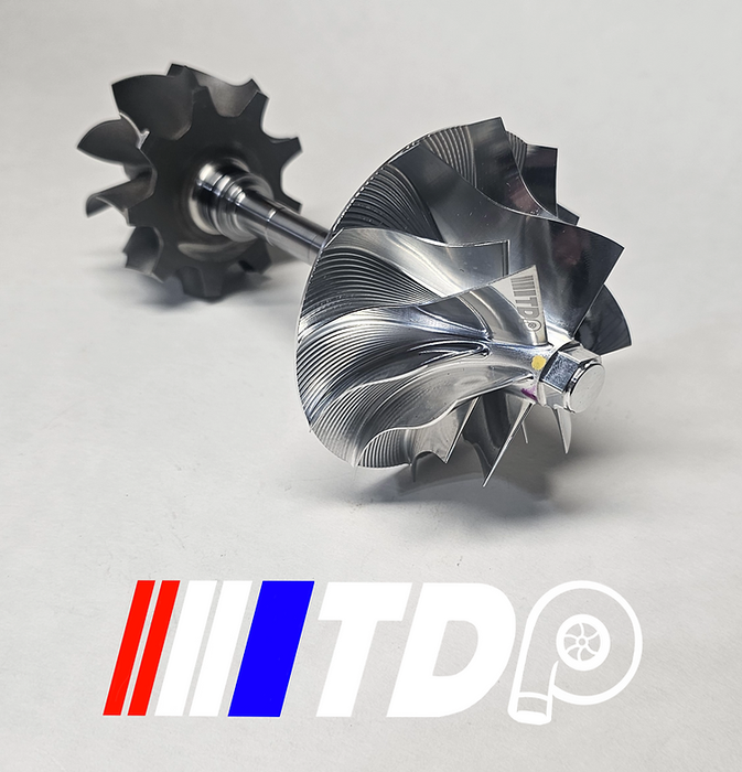 08-10 Chevy Duramax LMM 6.6L Billet Wheel and 9 Blade Turbine Rebuild Kit