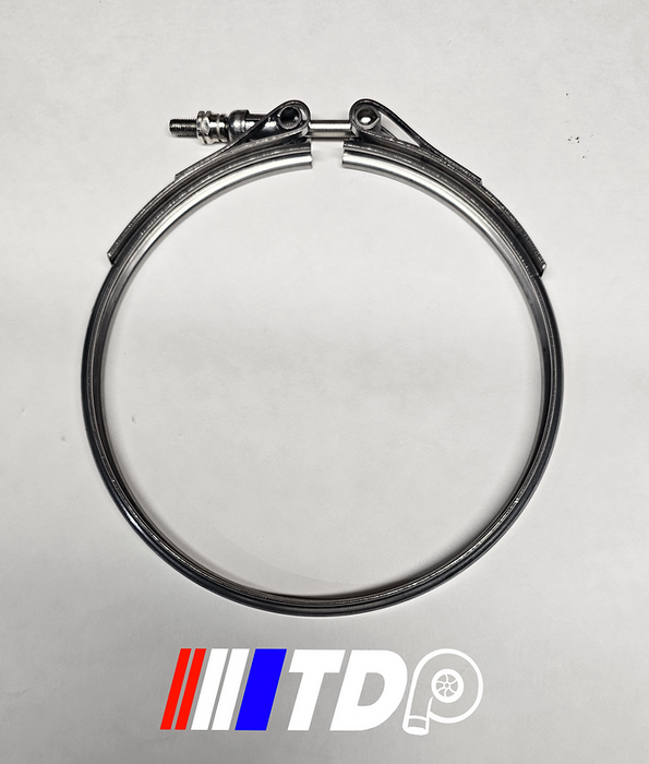 New 03-07 6.0 Powerstroke and 04-16 6.6 Duramax V-Band Clamp GT37 Turbo
