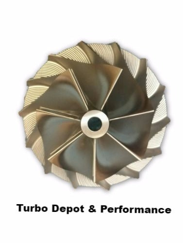 Dodge Cummins 07-12 6.7L Stock 5+5 Turbo Billet New Compressor Turbo Wheel image 0