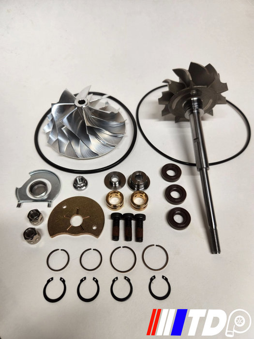6.7L Cummins 13-18 HE300VG With Upgraded Billet Wheel/10 Blade Turbine Kit image 0