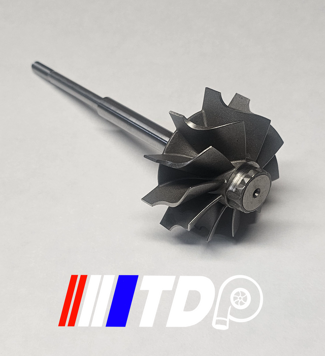 New Dodge Cummins Holset 2019+ HE300VG 10 Blade Upgrade Turbine Shaft image 0
