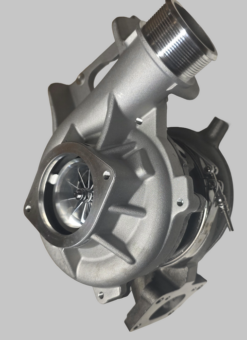 New 64MM Billet Wheel and 9 or 10 Blade Turbine for 17-23 6.6L Chevy Duramax L5P Turbo