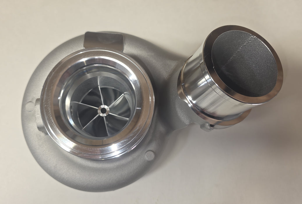 6.7L Cummins 19+ HE300VG 63.5mm Comp Cover, Billet Wheel, 10 Blade Turbine Kit
