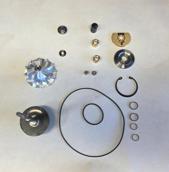17-23 Chevy Duramax L5P Machined Comp Cover W 64mm Billet Wheel/10 Blade Turbine