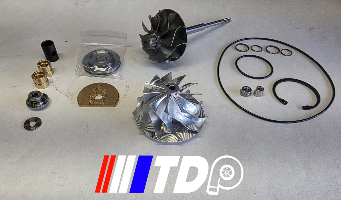 17-23 Chevy Duramax L5P Machined Comp Cover W 64mm Billet Wheel/10 Blade Turbine