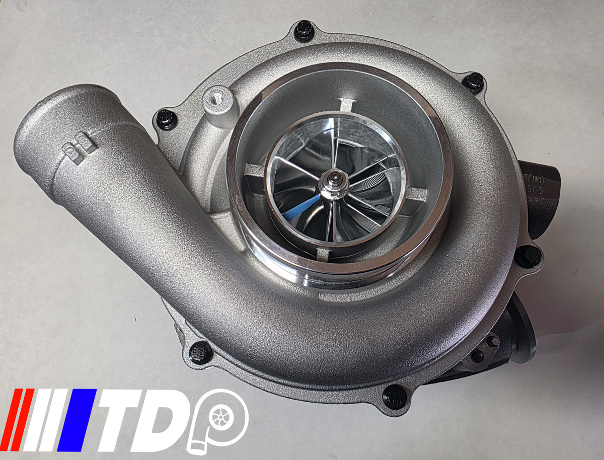 New Turbo for 03-07 Ford Powerstroke 6.0L 63.5MM Billet Wheel w 9 or 1 ...