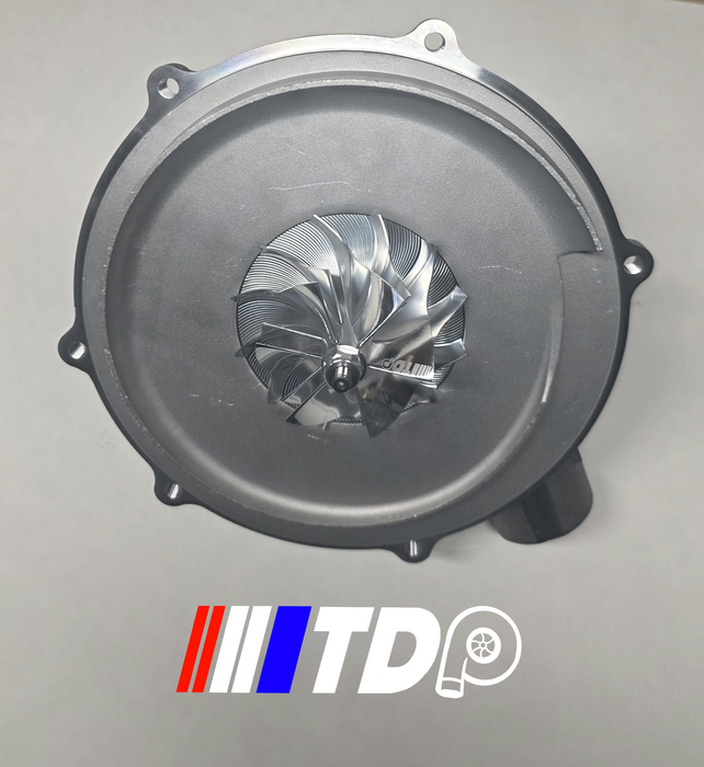 06-07 Chevy Duramax LBZ 6.6L Billet Wheel and 9 Blade Turbine Drop-In Cartridge