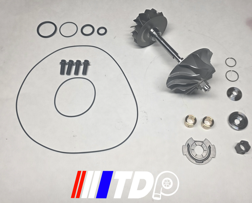Turbo Rebuild Kit for 6.7L 15-19 Ford Powerstroke With Stock Wheel and Turbine