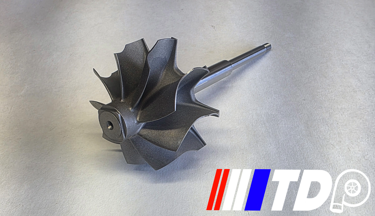 New 01-04 Chevy Duramax LB7 Upgrade Balanced 9 Blade Turbine for Stock Turbo
