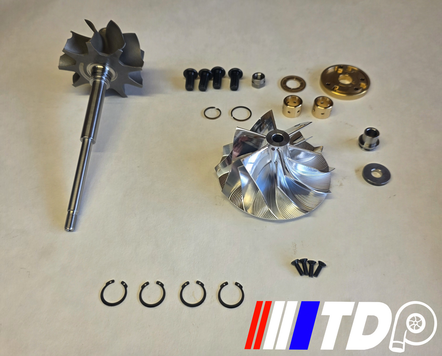 01-04 LB7 Duramax 6.6L Rebuild Kit with Billet Wheel and 9 Blade Turbine